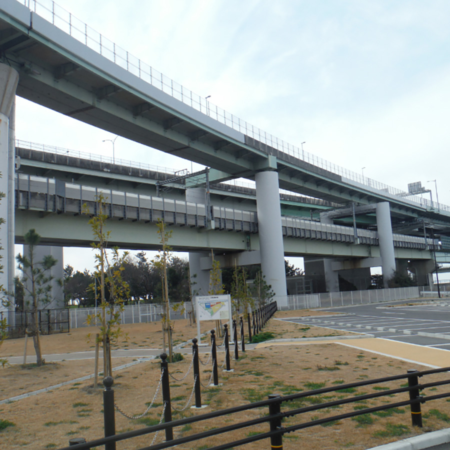 2021年度前島高架橋（P30〜P16）鉄道箱桁塗装塗替工事